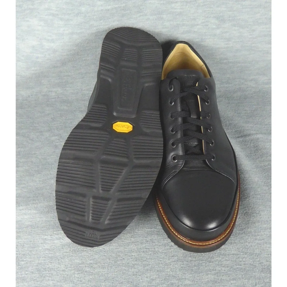 Samuel Hubbard Dress Fast Shoes Mens 11 XW Black Leather Oxfords Comfort Casual